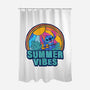 Alien Summer Vibes-None-Polyester-Shower Curtain-spoilerinc