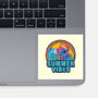 Alien Summer Vibes-None-Glossy-Sticker-spoilerinc
