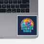 Alien Summer Vibes-None-Glossy-Sticker-spoilerinc
