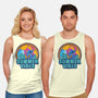 Alien Summer Vibes-Unisex-Basic-Tank-spoilerinc