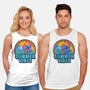 Alien Summer Vibes-Unisex-Basic-Tank-spoilerinc