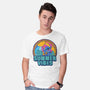 Alien Summer Vibes-Mens-Basic-Tee-spoilerinc