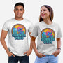 Alien Summer Vibes-Unisex-Basic-Tee-spoilerinc