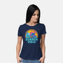 Alien Summer Vibes-Womens-Basic-Tee-spoilerinc
