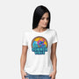 Alien Summer Vibes-Womens-Basic-Tee-spoilerinc