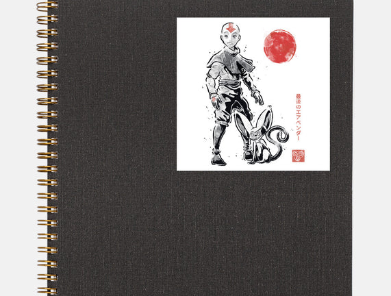 Air Bender Sumi-e