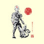 Air Bender Sumi-e-None-Stretched-Canvas-Astrobot Invention