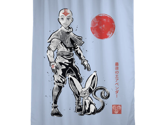 Air Bender Sumi-e