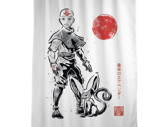 Air Bender Sumi-e