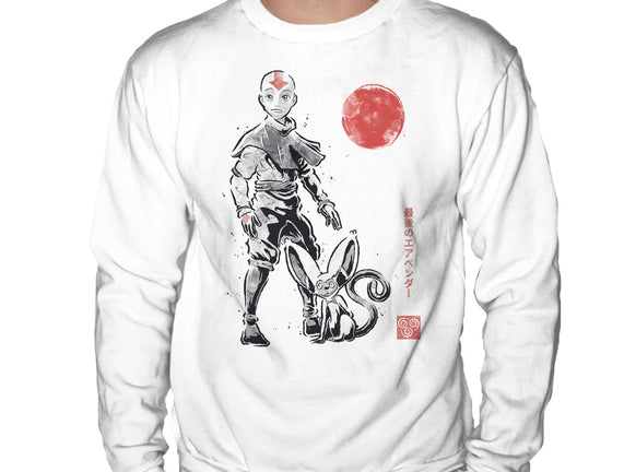 Air Bender Sumi-e