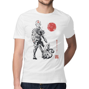 Air Bender Sumi-e