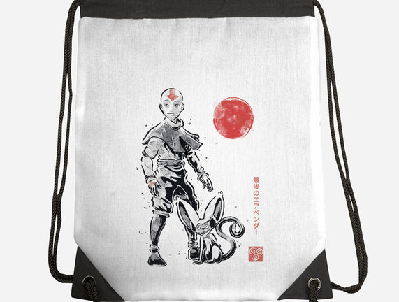 Air Bender Sumi-e