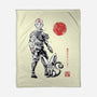 Air Bender Sumi-e-None-Fleece-Blanket-Astrobot Invention