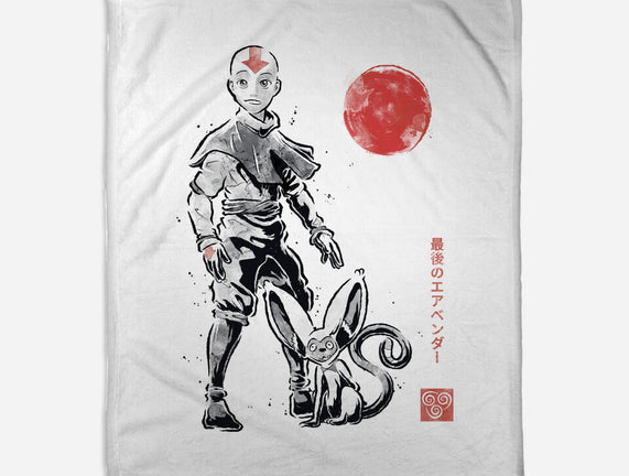 Air Bender Sumi-e