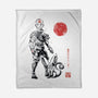 Air Bender Sumi-e-None-Fleece-Blanket-Astrobot Invention
