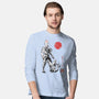Air Bender Sumi-e-Mens-Long Sleeved-Tee-Astrobot Invention
