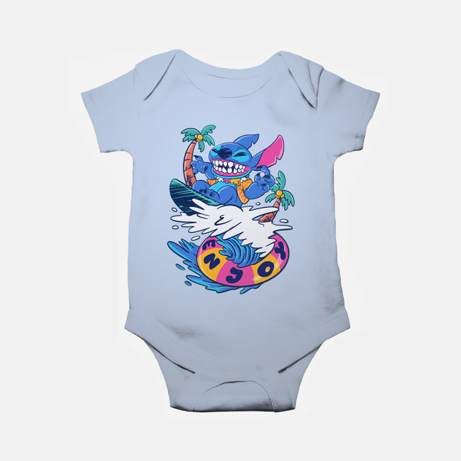 Enjoy Your Wave-Baby-Basic-Onesie-spoilerinc