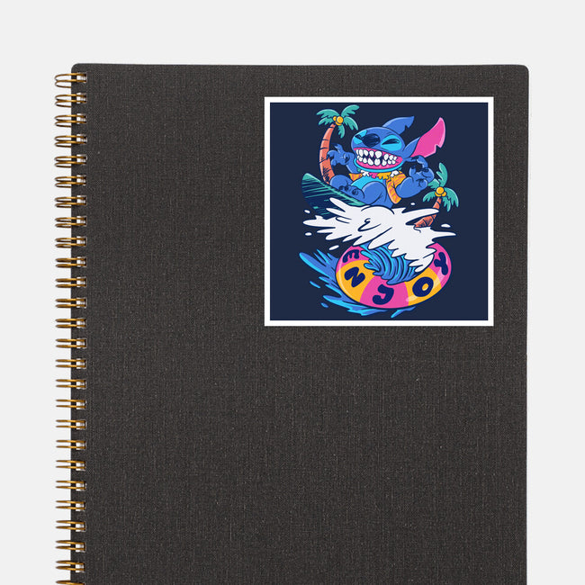 Enjoy Your Wave-None-Glossy-Sticker-spoilerinc