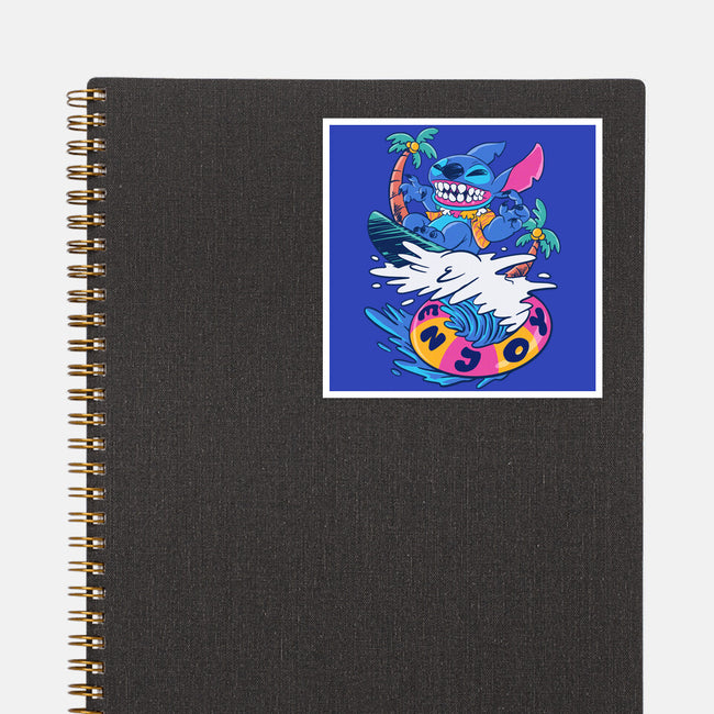 Enjoy Your Wave-None-Glossy-Sticker-spoilerinc