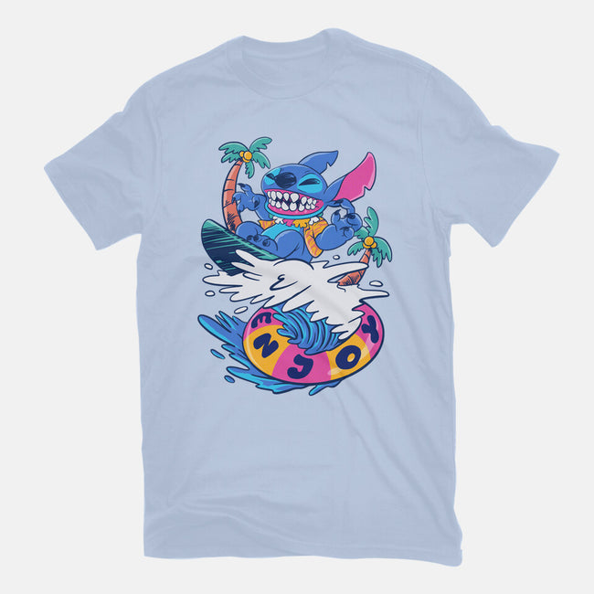 Enjoy Your Wave-Mens-Heavyweight-Tee-spoilerinc