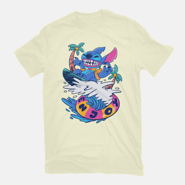 Enjoy Your Wave-Mens-Basic-Tee-spoilerinc