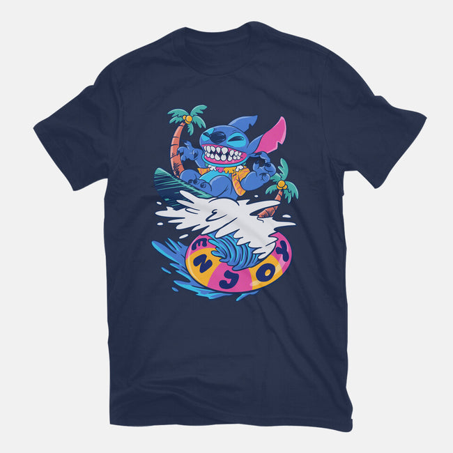 Enjoy Your Wave-Womens-Basic-Tee-spoilerinc