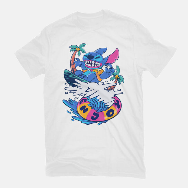 Enjoy Your Wave-Womens-Basic-Tee-spoilerinc