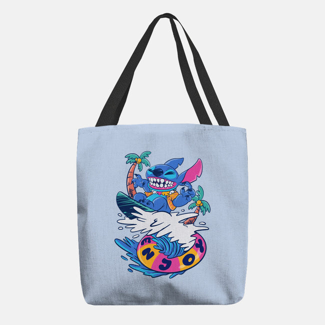 Enjoy Your Wave-None-Basic Tote-Bag-spoilerinc