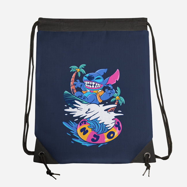 Enjoy Your Wave-None-Drawstring-Bag-spoilerinc