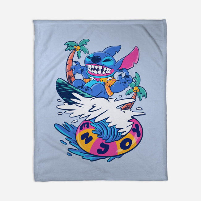 Enjoy Your Wave-None-Fleece-Blanket-spoilerinc