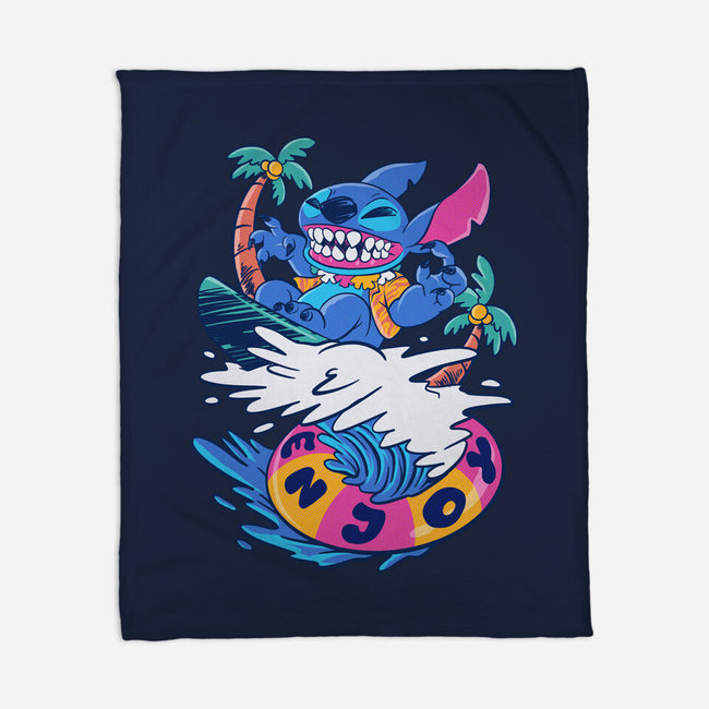 Enjoy Your Wave-None-Fleece-Blanket-spoilerinc