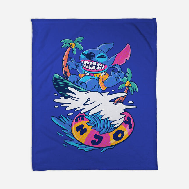 Enjoy Your Wave-None-Fleece-Blanket-spoilerinc