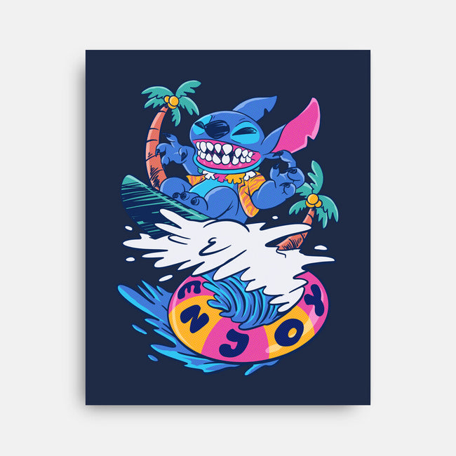 Enjoy Your Wave-None-Stretched-Canvas-spoilerinc