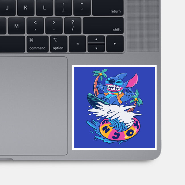 Enjoy Your Wave-None-Glossy-Sticker-spoilerinc
