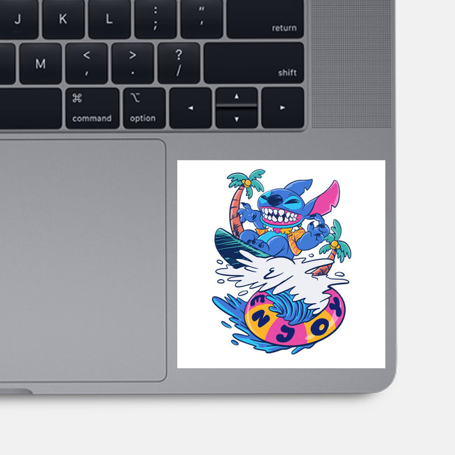 Enjoy Your Wave-None-Glossy-Sticker-spoilerinc