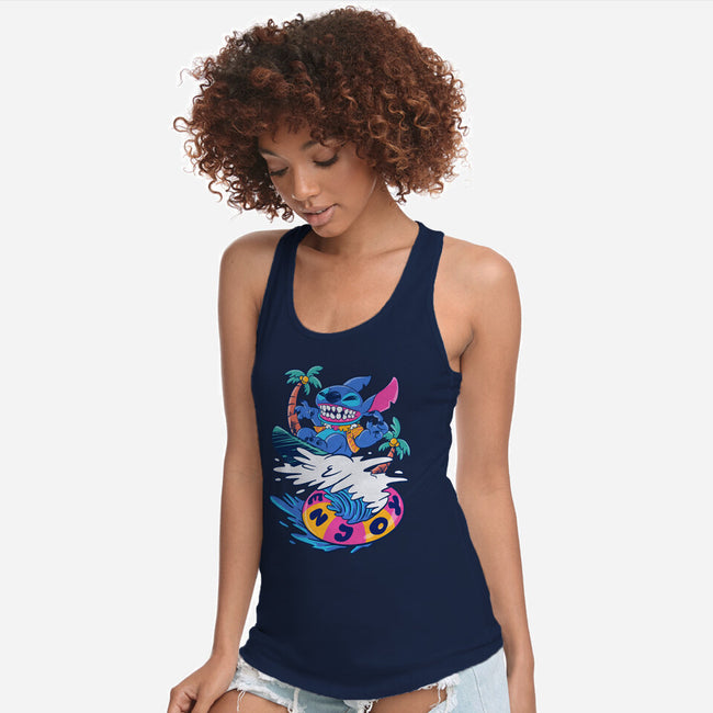 Enjoy Your Wave-Womens-Racerback-Tank-spoilerinc
