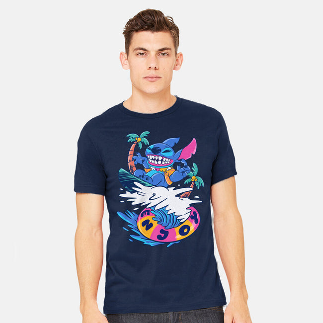 Enjoy Your Wave-Mens-Heavyweight-Tee-spoilerinc