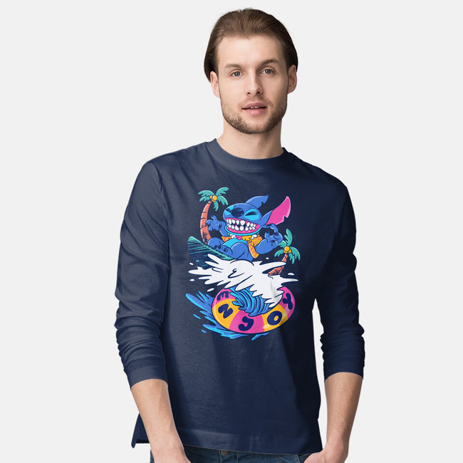 Enjoy Your Wave-Mens-Long Sleeved-Tee-spoilerinc