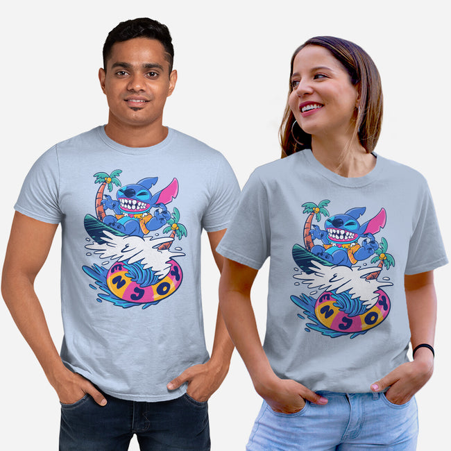 Enjoy Your Wave-Unisex-Basic-Tee-spoilerinc