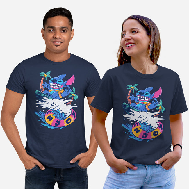 Enjoy Your Wave-Unisex-Basic-Tee-spoilerinc