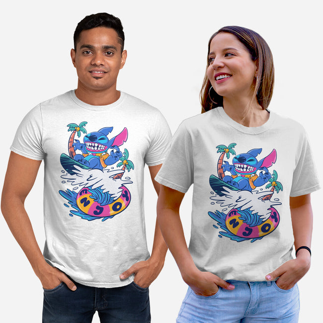 Enjoy Your Wave-Unisex-Basic-Tee-spoilerinc