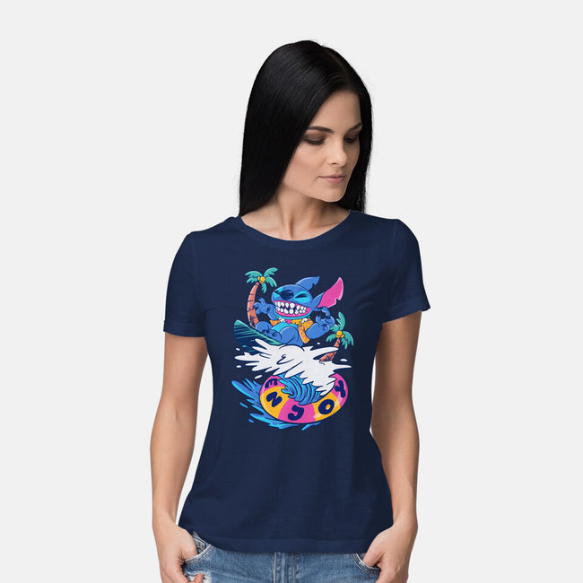 Enjoy Your Wave-Womens-Basic-Tee-spoilerinc
