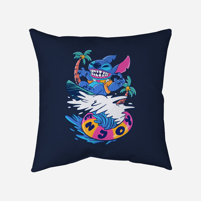 Enjoy Your Wave-None-Removable Cover w Insert-Throw Pillow-spoilerinc