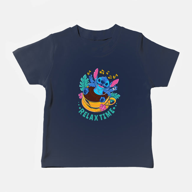 Relax For Coffee Time-Baby-Basic-Tee-spoilerinc