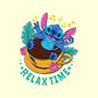 Relax For Coffee Time-None-Glossy-Sticker-spoilerinc