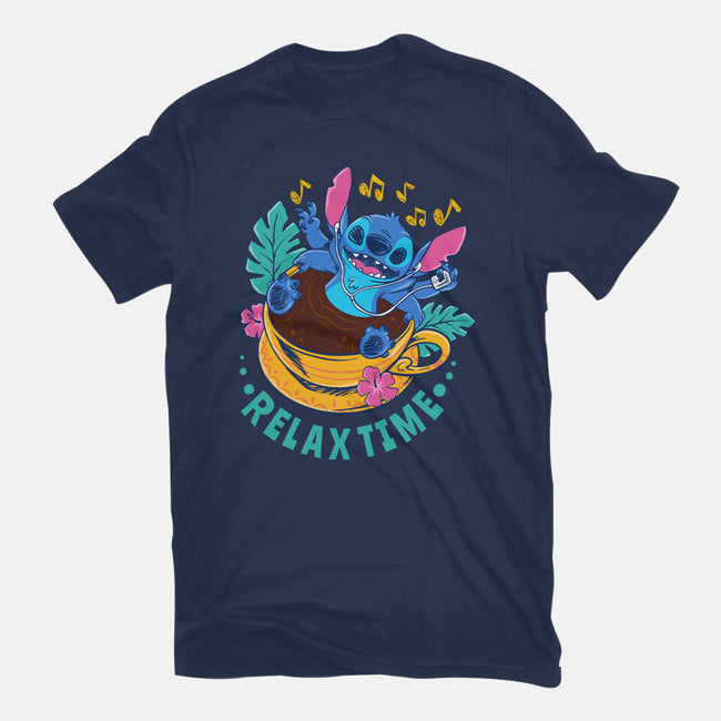 Relax For Coffee Time-Mens-Heavyweight-Tee-spoilerinc