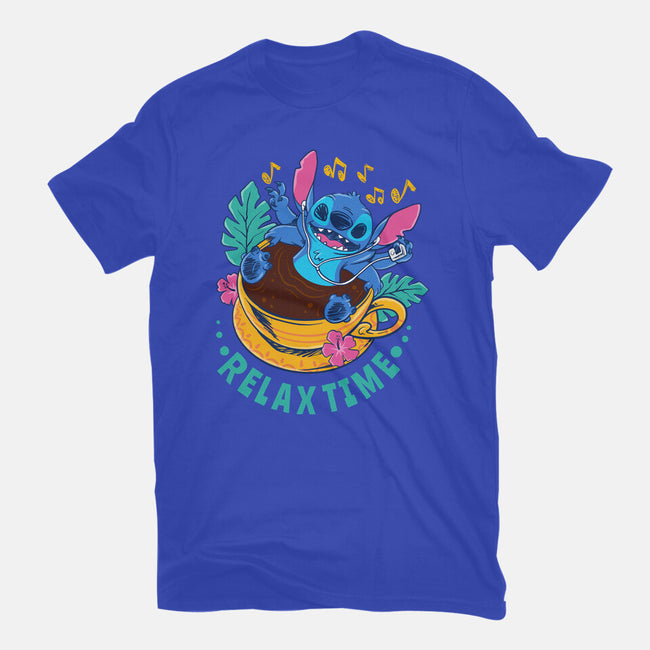 Relax For Coffee Time-Mens-Heavyweight-Tee-spoilerinc