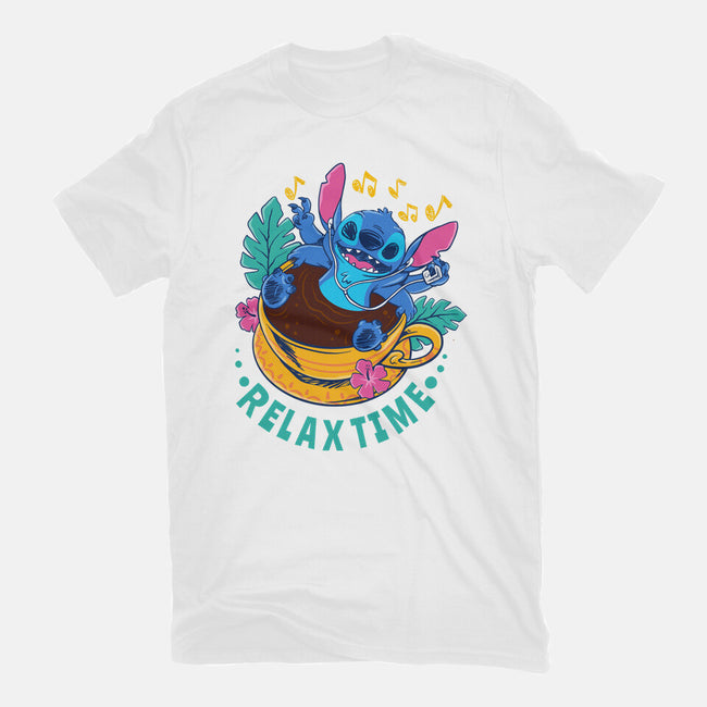 Relax For Coffee Time-Mens-Heavyweight-Tee-spoilerinc