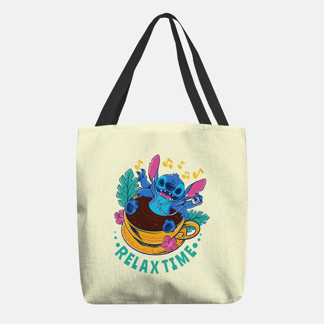 Relax For Coffee Time-None-Basic Tote-Bag-spoilerinc