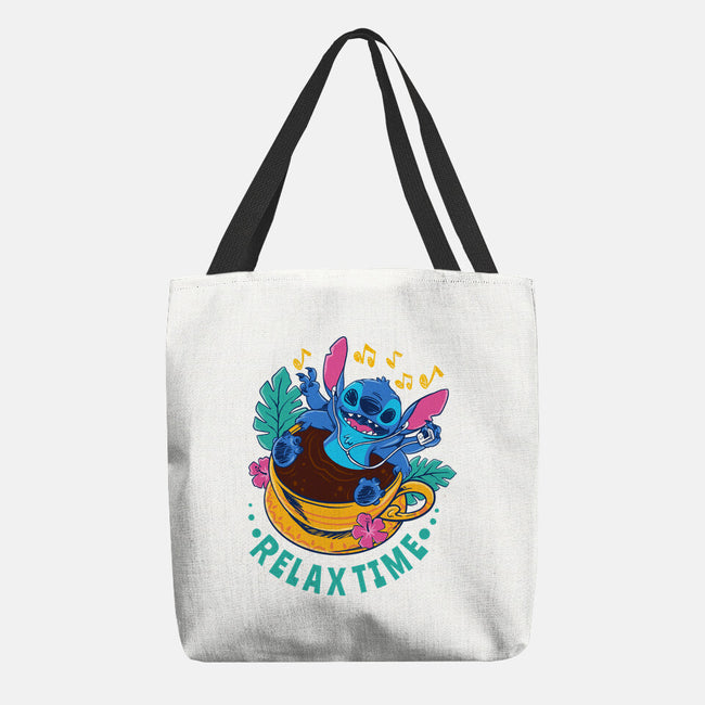 Relax For Coffee Time-None-Basic Tote-Bag-spoilerinc